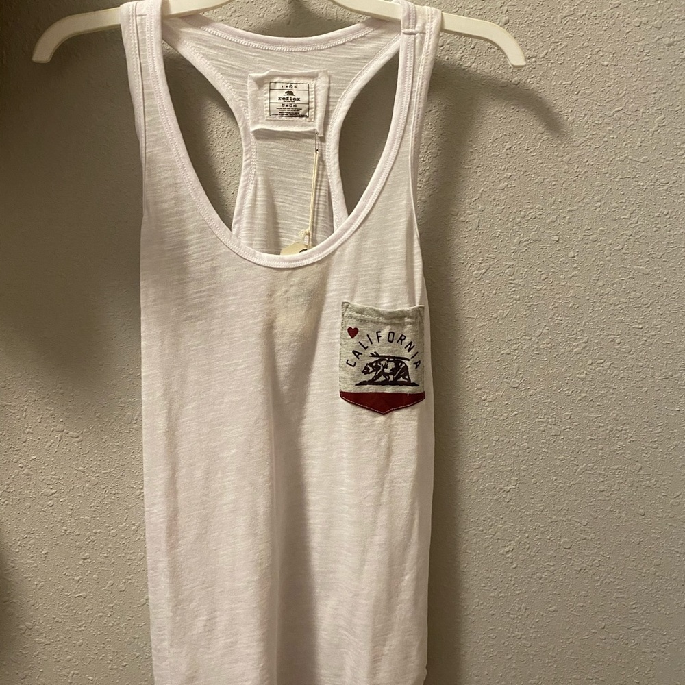 California racerback tank!